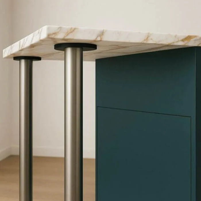 Breakfast Bar Support: extra cut-outs option for stone worktops