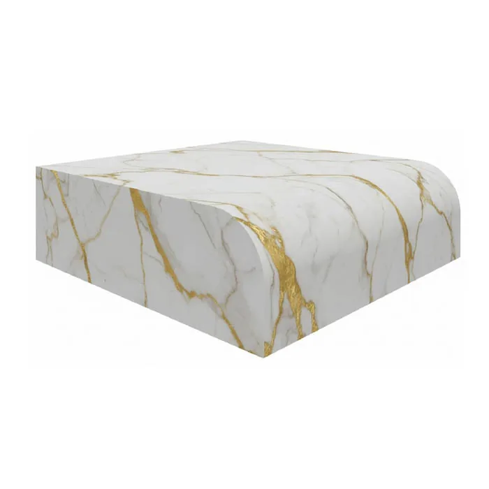Half Bullnose Edge: edge profiles option for stone worktops
