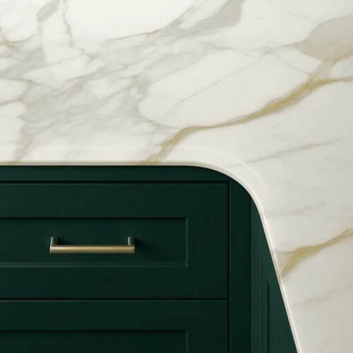 Internal Corner: corners option for stone worktops