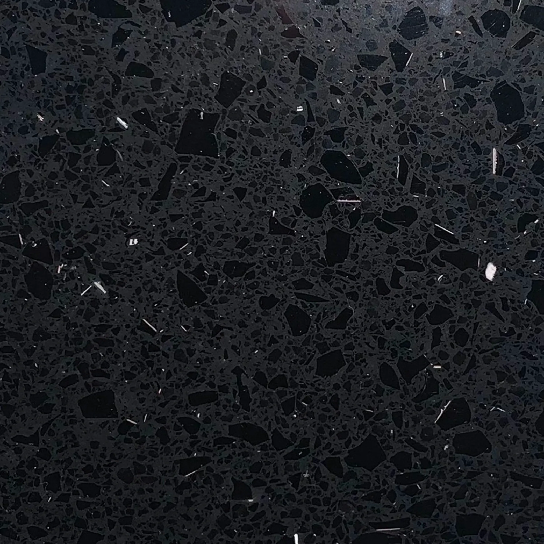 Black Sparkle quartz worktop surface