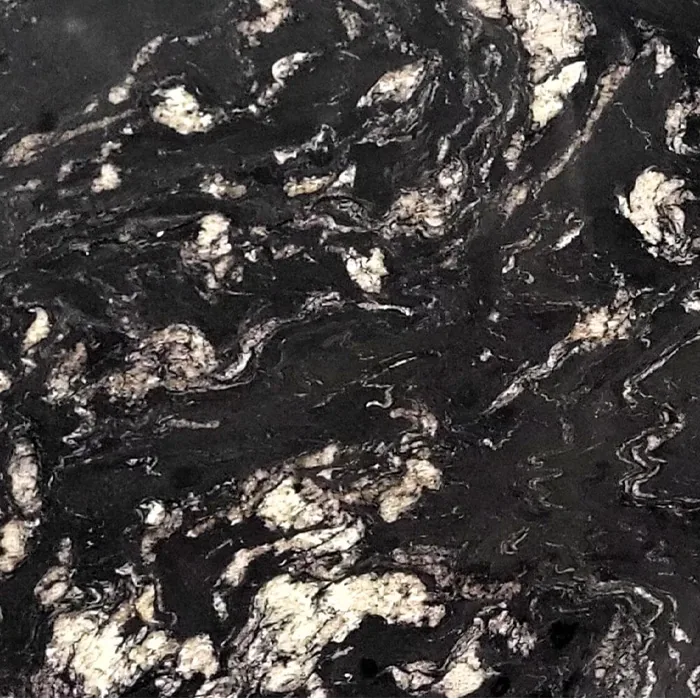 Cosmic Black Titanium, a Granite worktop surface